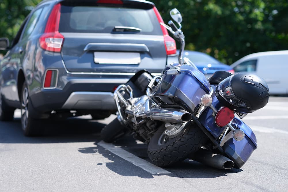 Riverview motorcycle accident lawyer crashed into the back of vehicle.