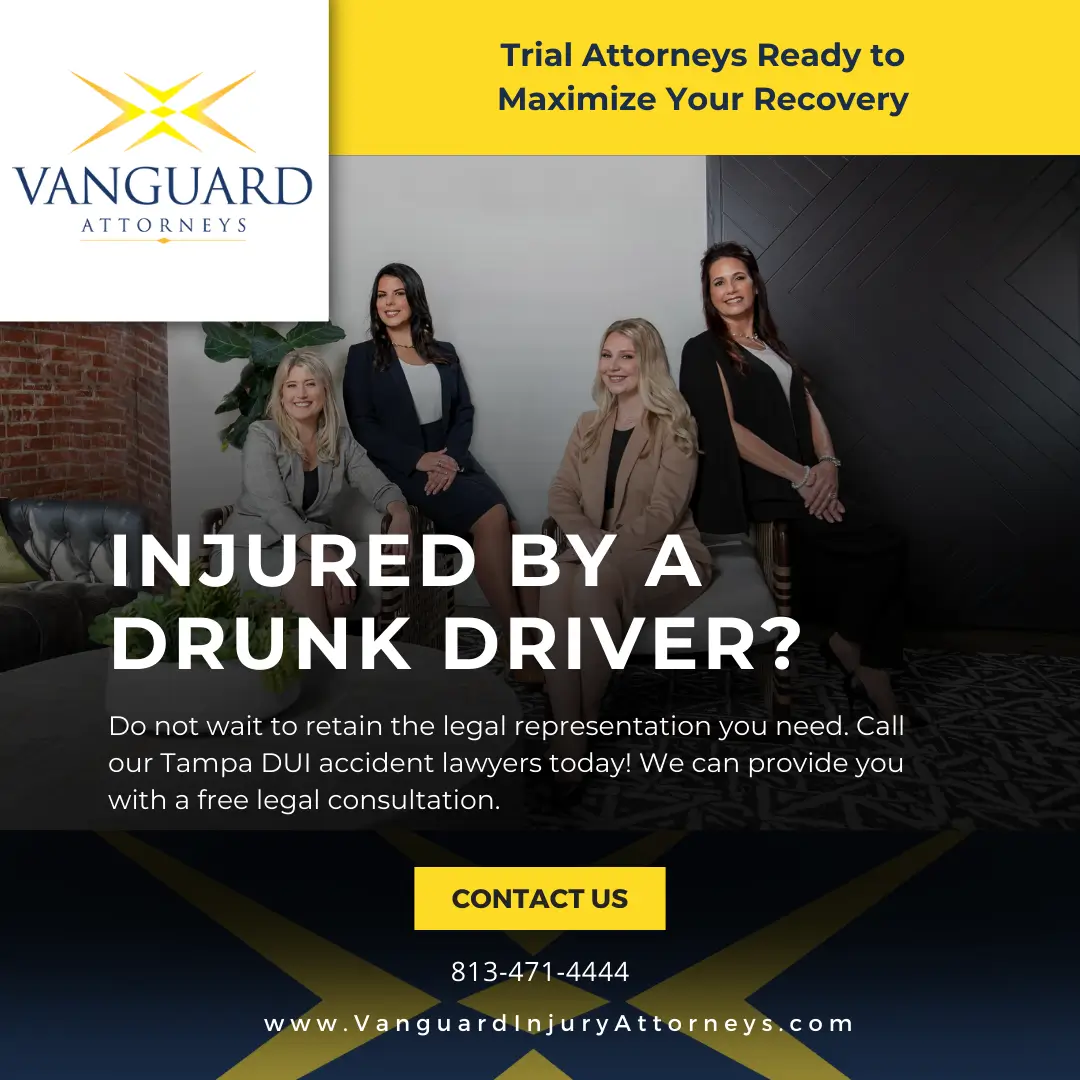 Tampa, Florida Drunk Driving Accident Attorney Call Us If Injured By Drunk Driver Tampa