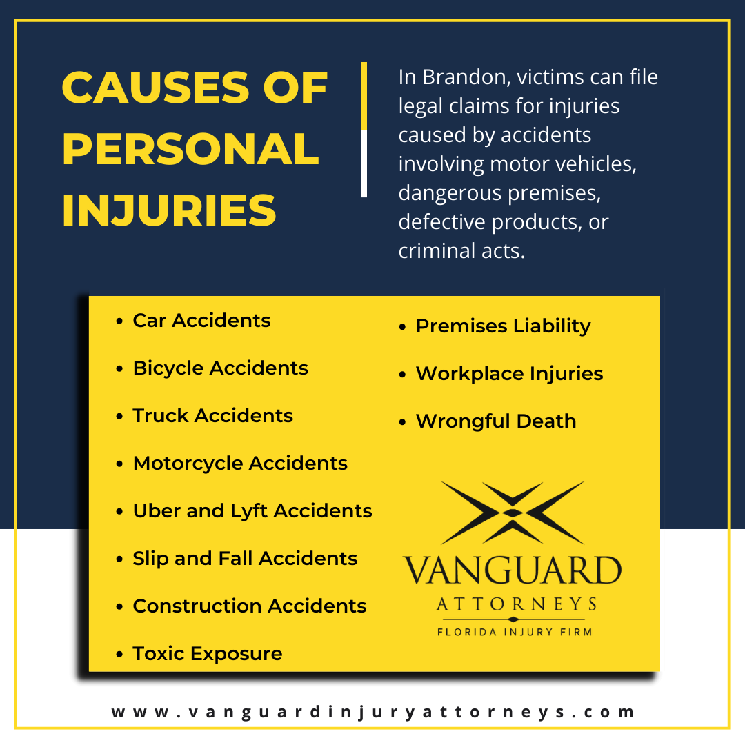 Personal Injury Attorneys in Brandon Personal Injury Types