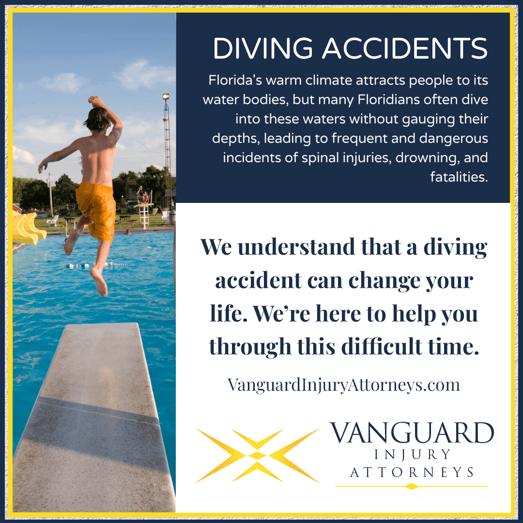 Tampa, Florida Diving Accident Attorney Diving Accident Information