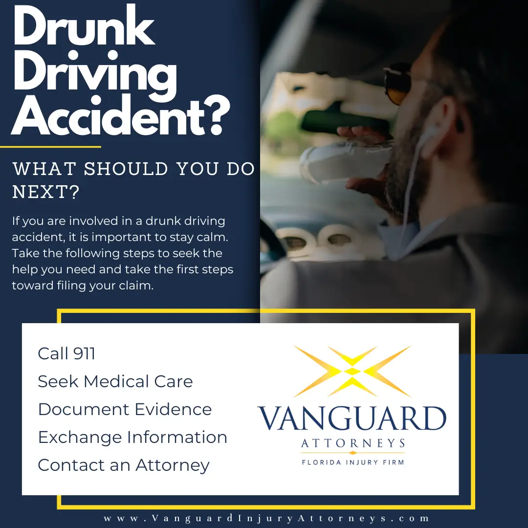 Tampa, Florida Drunk Driving Accident Attorney What To Do Next If In Drunk Driving Accident in Tampa