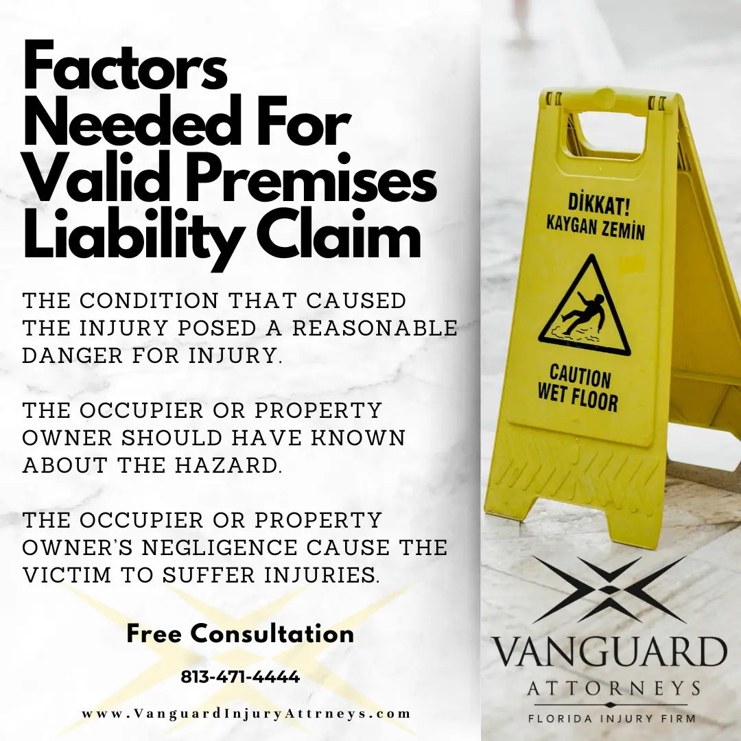 Tampa Florida slip and Fall Attorney Premises Liability