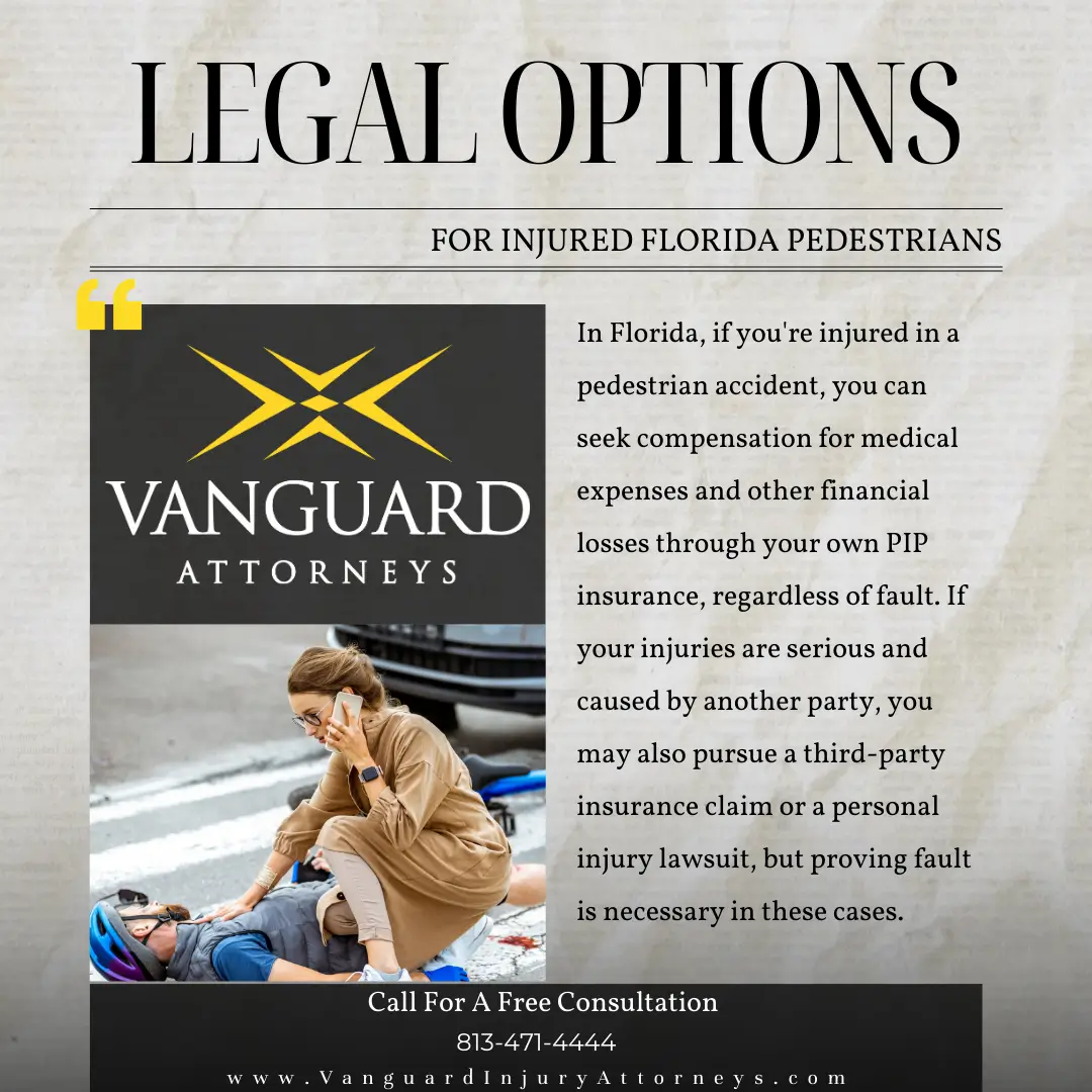 Tampa, Florida Pedestrian Attorney Legal Options