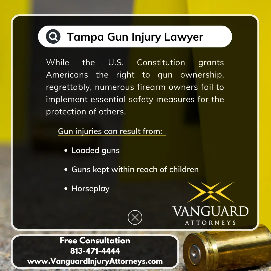 Tampa, Florida Gun Injury Attorney Gun Injuries Causes