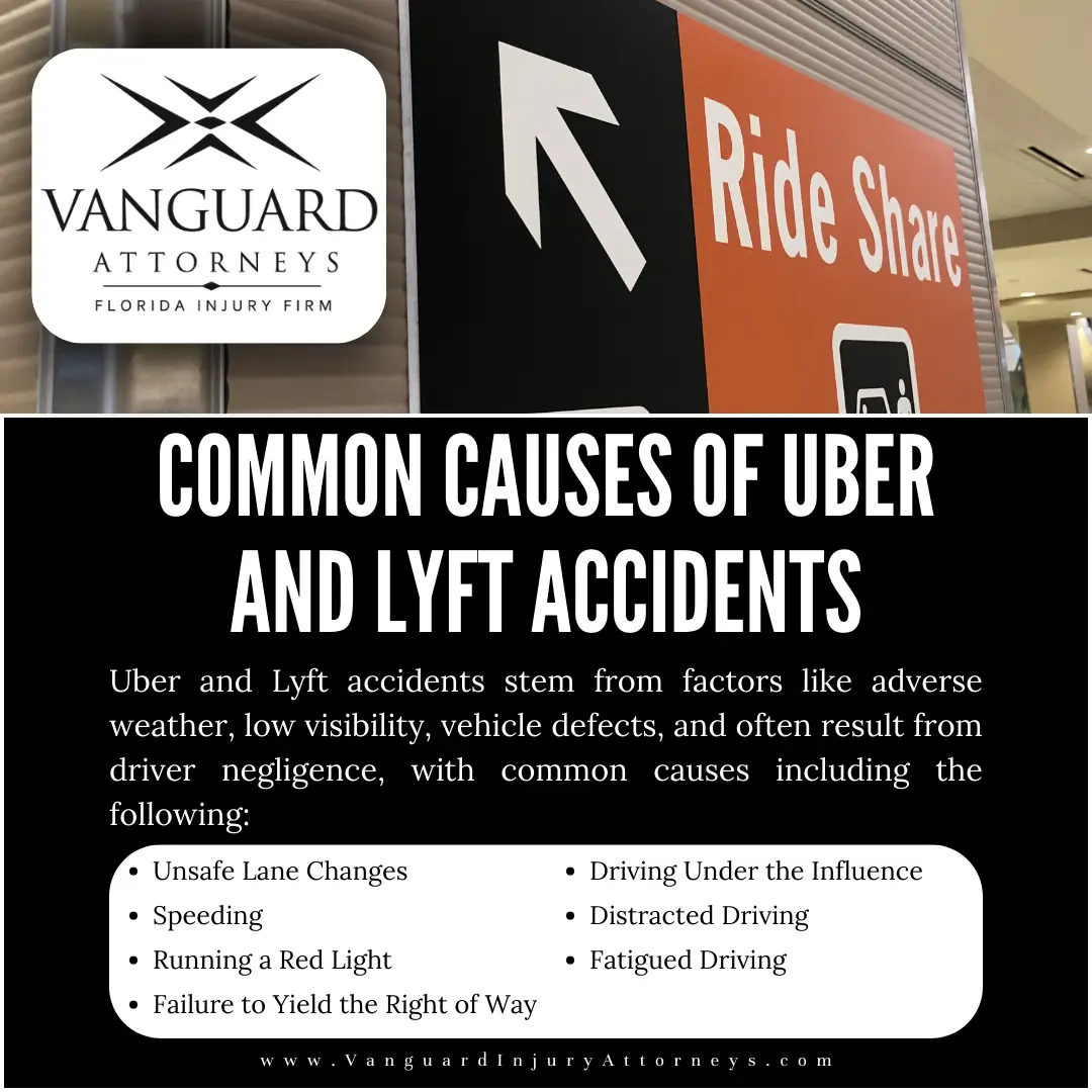 Tampa Rideshare Accident Attorney Common Causes