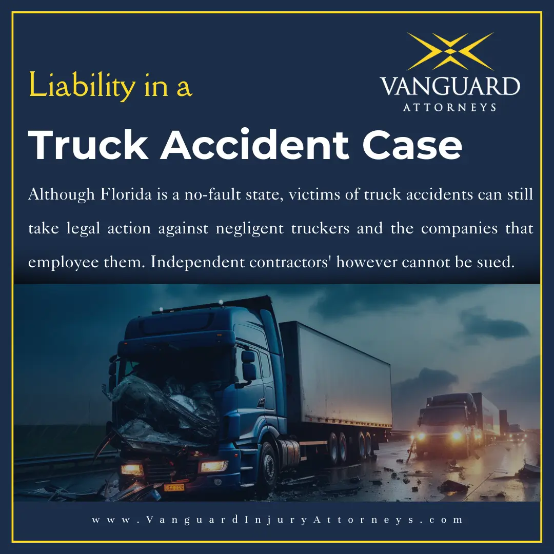 Tampa Trucking Accident Attorney Determining Liability