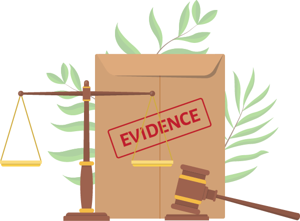The step during a civil case when the two sides gather evidence