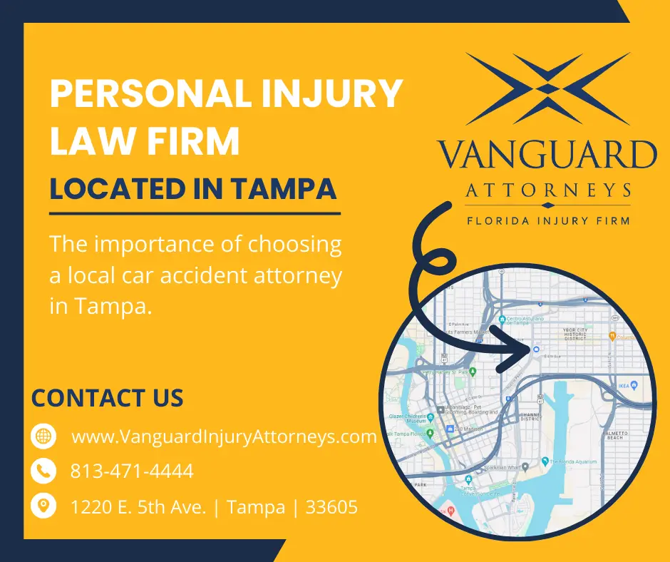 The importance of choosing a local car accident attorney in Tampa.